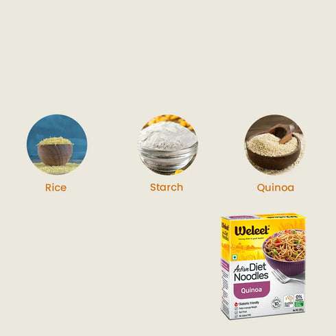 Weleet Active Diet Noodles Quinoa