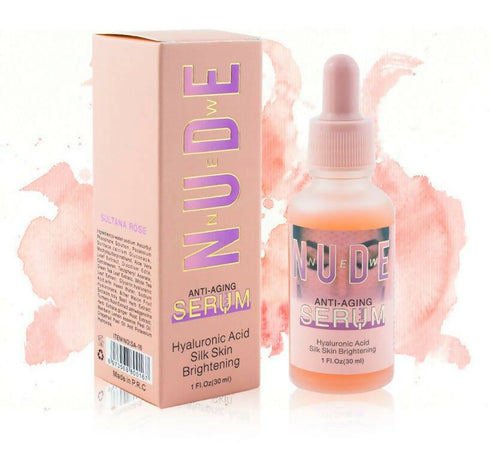 Favon New Nude Anti Ageing Serum with Hyaluronic Acid for Skin Brightening