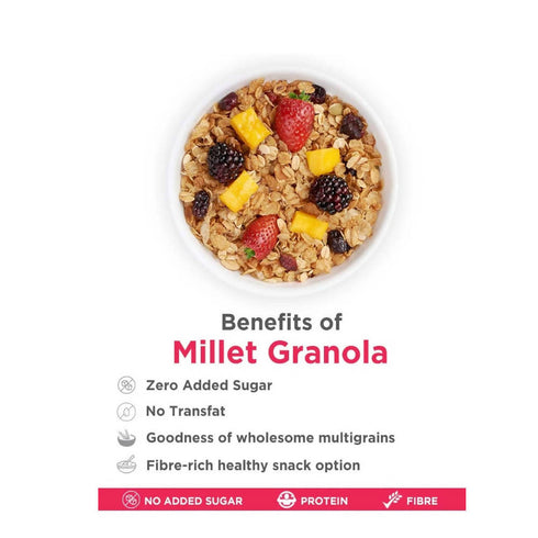 True Elements Millet Granola