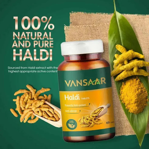 Vansaar Haldi Tablets 60 Tablets