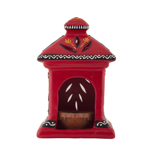 Handmade Hut Lamp / Terracotta / Diwali Diya/ Tealight / Oil Lamp