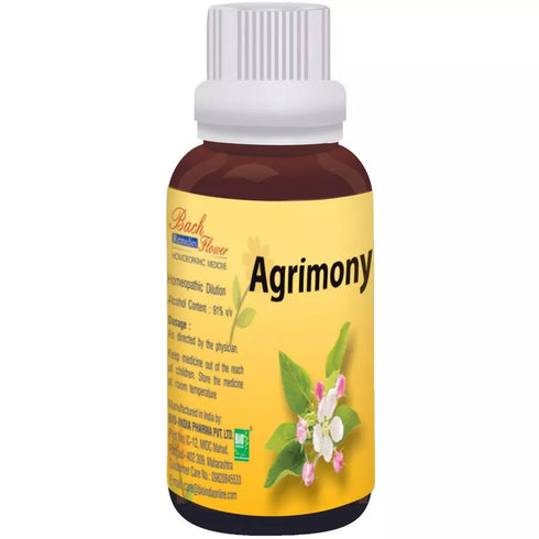 Bio India Homeopathy Bach Flower Agrimony Dilution