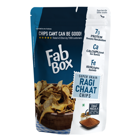 Fabbox Ragi Millet Chaat Chips