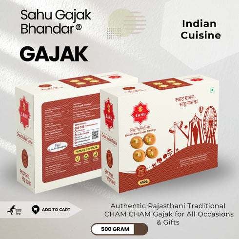 Sahu Gajak Bhandar Cham Cham Gajjak Sweets