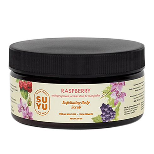 Suyu India Raspberry Exfoliating Superfood Body Scrub
