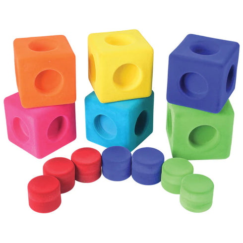 Rubbabu Rubbablox Building Blocks