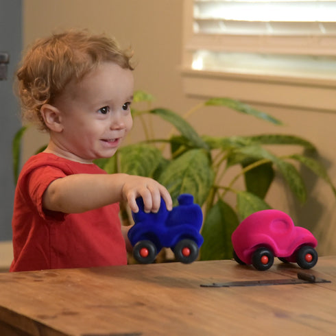 Rubbabu Little Vehicles- Squishy, Soft & Educational
