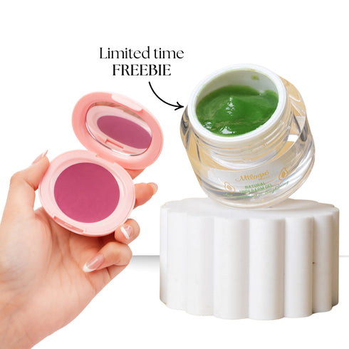 Milagro Beauty Gula-Bae Cream Blush + Natural Underarm Gel