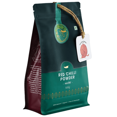 GirOrganic Red Chilli Powder Stone Ground