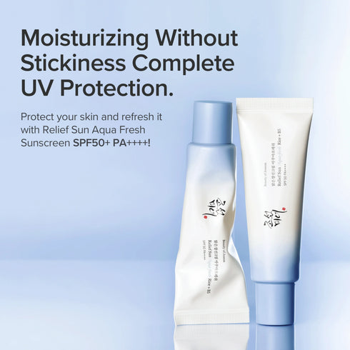 Beauty of Joseon Relief Sun Aqua-Fresh Rice + B5 (SPF50+ PA++++)