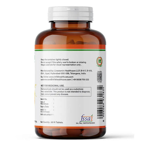 Inlife Natural Vitamin C + Zinc Tablets
