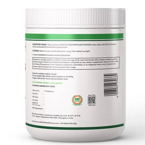 Inlife Diabetes Care Diastan Plus Powder Natural Flavour