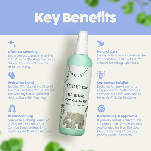 Omumsie No-rinse Body Cleanser