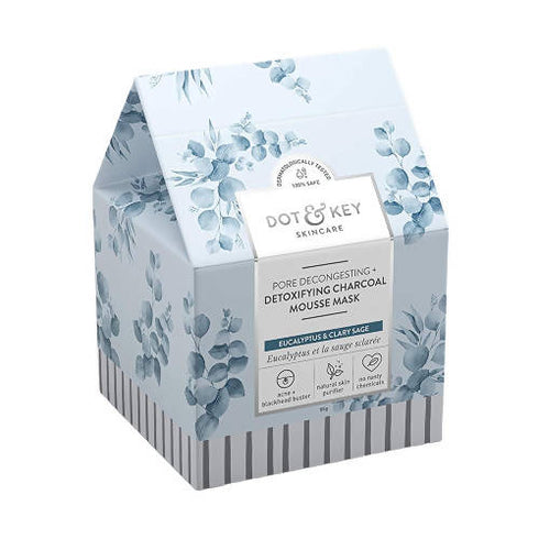 Dot & Key Pore Decongesting + Detoxifying Charcoal Mousse Clay Mask 85 gm