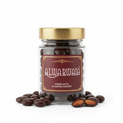 Alwarwala Almond Dark Chocolate Dragee