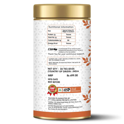 Tea Raja - Roasted Darjeeling Tea 30 Tea Bags