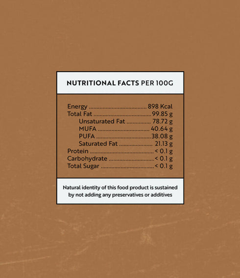 oRegion Cold Pressed Groundnut Oil