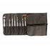 Praush PU Leather Roll on Brush Bag (24 Brushes capacity)