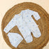 Bachpan kids wear New born Romper With Matching Hat-Pastel Blue