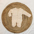 Bachpan kids wear New Born Romper with Matching Beanie - Light Cream