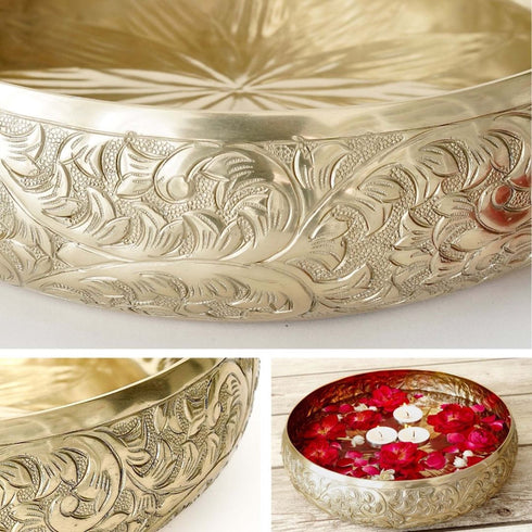Roop Metal Urli, Gold