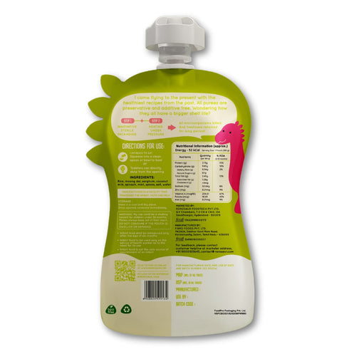 Rorosaur Spinachy Grains Baby Puree