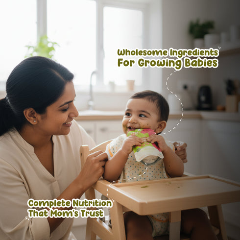 Rorosaur Spinachy Grains Baby Puree
