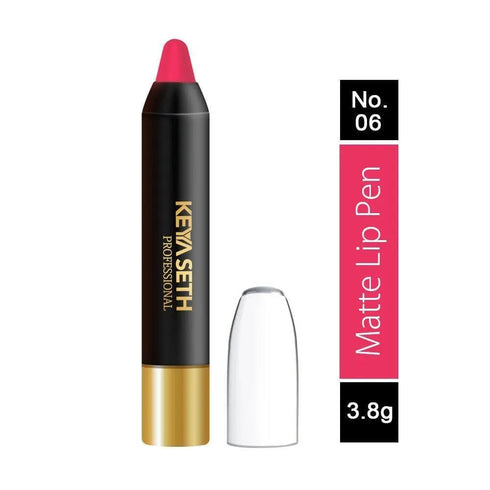 Keya Seth Aromatherapy Rose Pink Shade Matte Lip Pen - 06