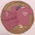 Bachpan kids wear New Born Casual Wear-Rose Colour