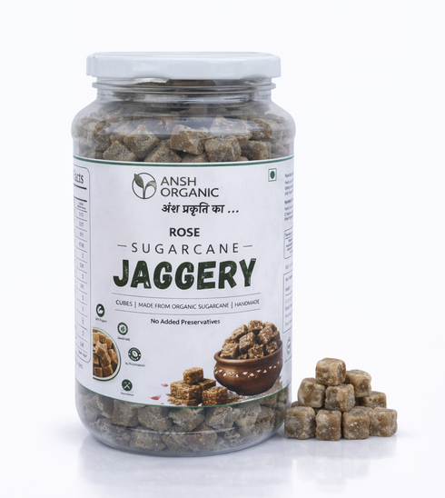 Ansh Organic Rose Flavoured Jaggery