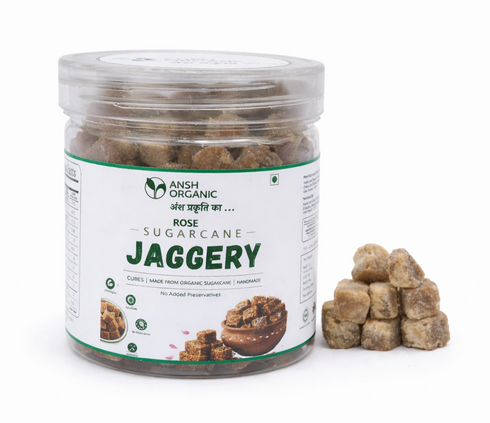 Ansh Organic Rose Flavoured Jaggery