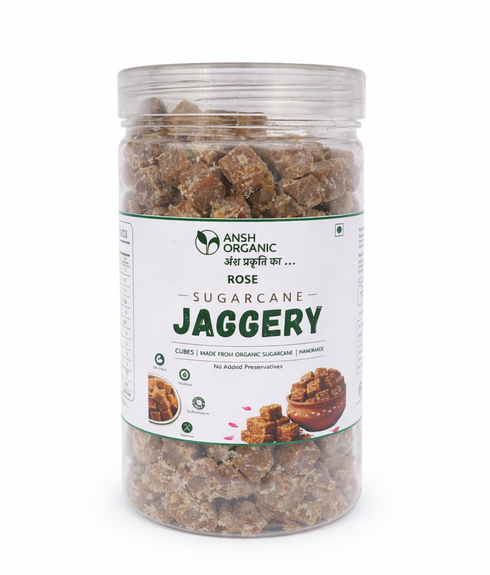 Ansh Organic Rose Flavoured Jaggery