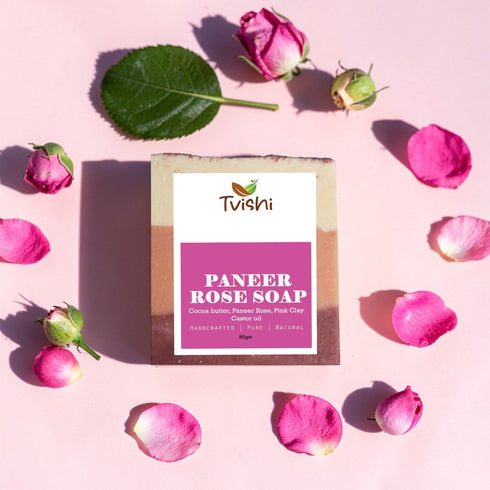 Tvishi Skincare Paneer Rose Soap