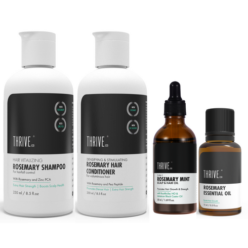 Thriveco Rosemary Shampoo Rosemary Conditioner Rosemary Mint Oil Rosemary Essential Oil