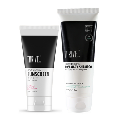 Thriveco Broad Spectrum Sunscreen Rosemary Shampoo