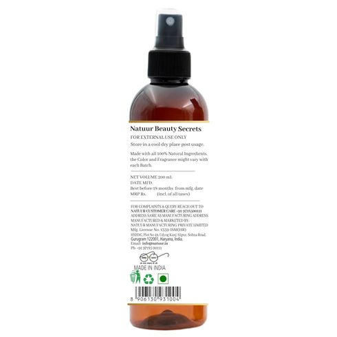Natuur Pure Rose Water-Skin vitaliser 200ml
