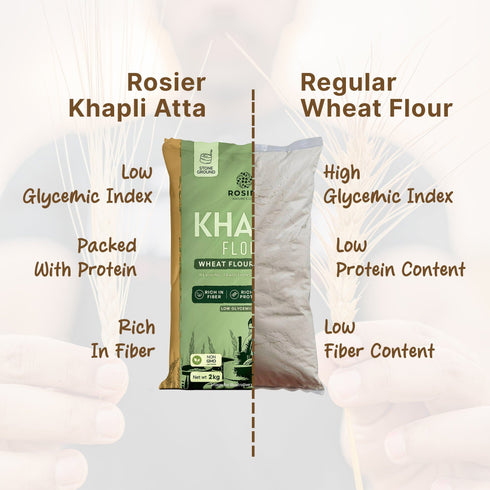 Khapli (Emmer) Wheat Atta