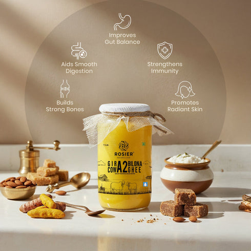 Gir Cow A2 ghee - Made From Curd