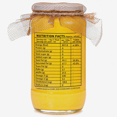 Gir Cow A2 ghee - Made From Curd
