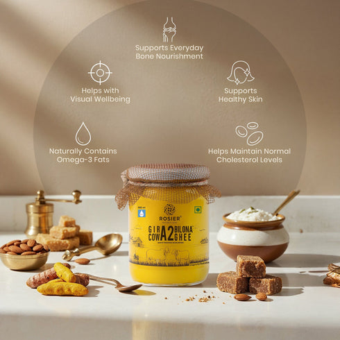 Gir Cow A2 ghee - Made From Curd