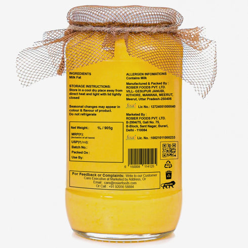 Gir Cow A2 ghee - Made From Curd