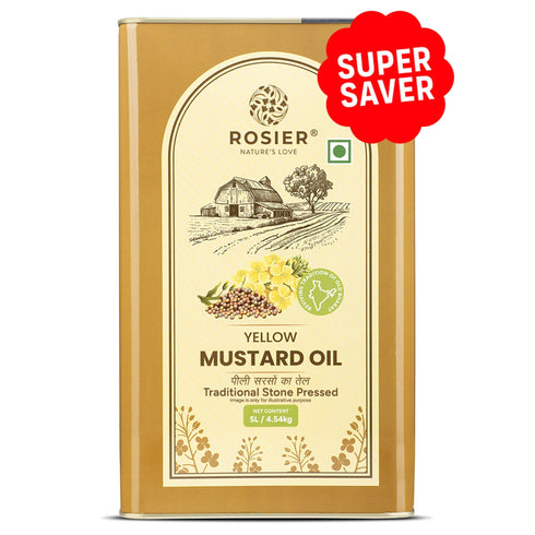 Stone Pressed Yellow Mustard Oil