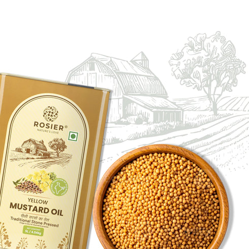 Stone Pressed Yellow Mustard Oil