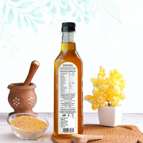 Stone Pressed Yellow Mustard Oil