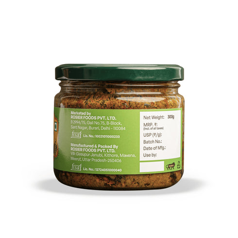 Green Chilly Pickle (Spicy) - Natural Sun Dried