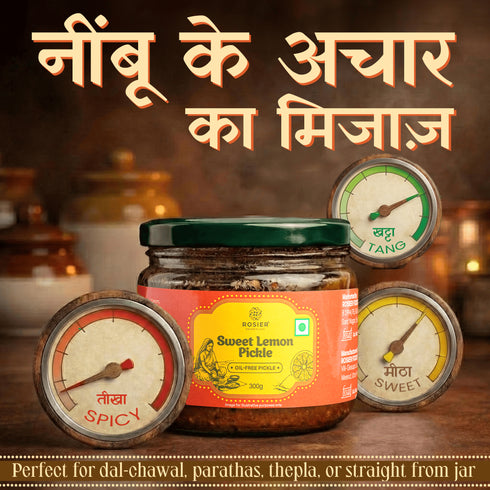 Sweet Lemon Pickle - Natural Sun Dried