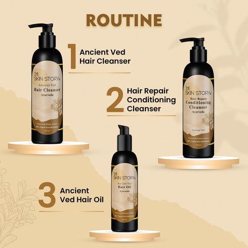 The Skin Story Ayurvedic Hair Growth Oil