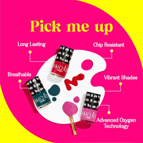 LoveChild Dil Breathable Blood Red Glossy Nail Paint