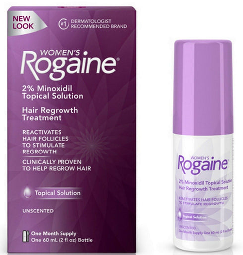 Style Make 1 Month Supply Women's Rogaine Treatment for Hair Loss and Hair Thinning Minoxidil Solution