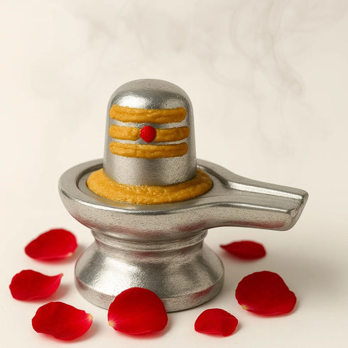 Pure Parad Shivling Energized Mercury Shiva Lingam for Puja and Home Temple